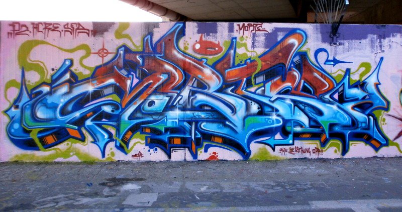 Graffiti Wall in Vienna - Photo by Famelevel_O