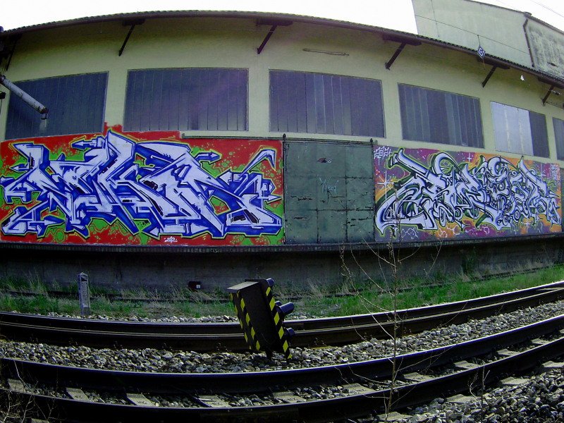Graffiti Wall in Austria - Photo by Famelevel_O