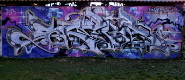 Graffiti Wall in Austria - Photo by Famelevel_O