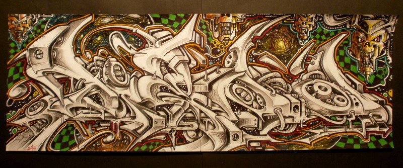 Graffiti Sketch - Photo by Famelevel_O