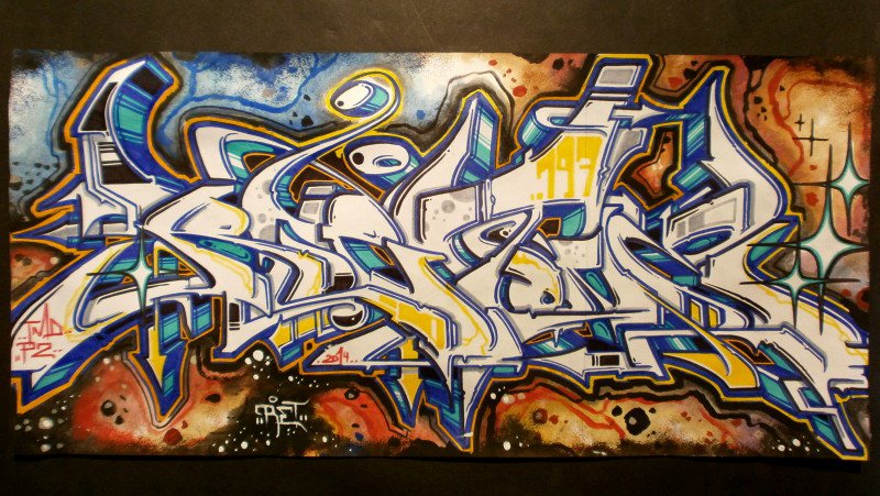 Graffiti Sketch - Photo by Famelevel_O