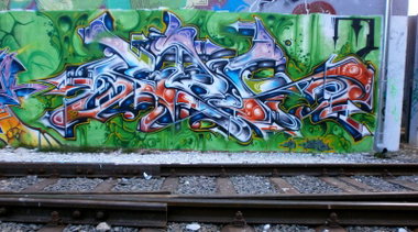 Graffiti Wall in Austria - Photo by Famelevel_O