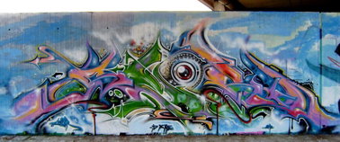 Graffiti Wall in Austria - Photo by Famelevel_O