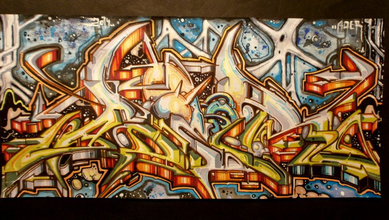 Graffiti Sketch - Photo by Famelevel_O