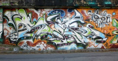 Graffiti Wall - Photo by Famelevel_O