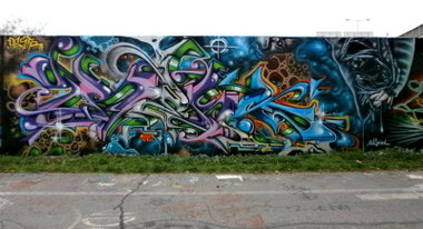 Graffiti Wall - Photo by Famelevel_O
