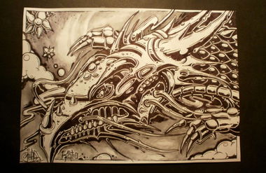 Graffiti Sketch - Photo by Famelevel_O