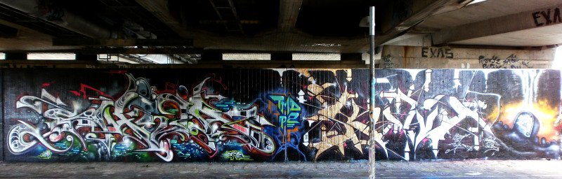 Graffiti Wall in Vienna - Photo by Famelevel_O