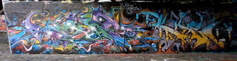 Graffiti Wall in Vienna - Photo by Famelevel_O