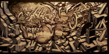 Graffiti Sketch - Photo by Famelevel_O