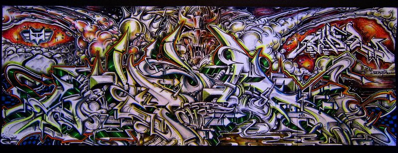 Graffiti Sketch - Photo by Famelevel_O