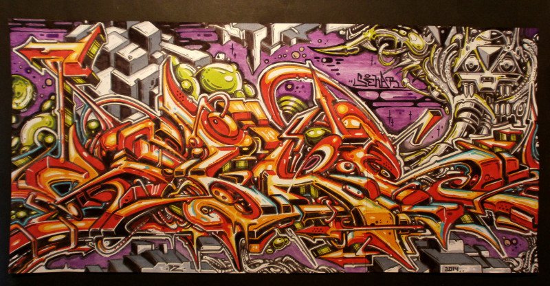 Graffiti Sketch - Photo by Famelevel_O