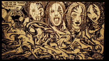 Graffiti Sketch - Photo by Famelevel_O