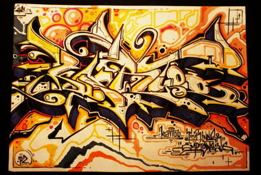 Graffiti Sketch - Photo by Famelevel_O