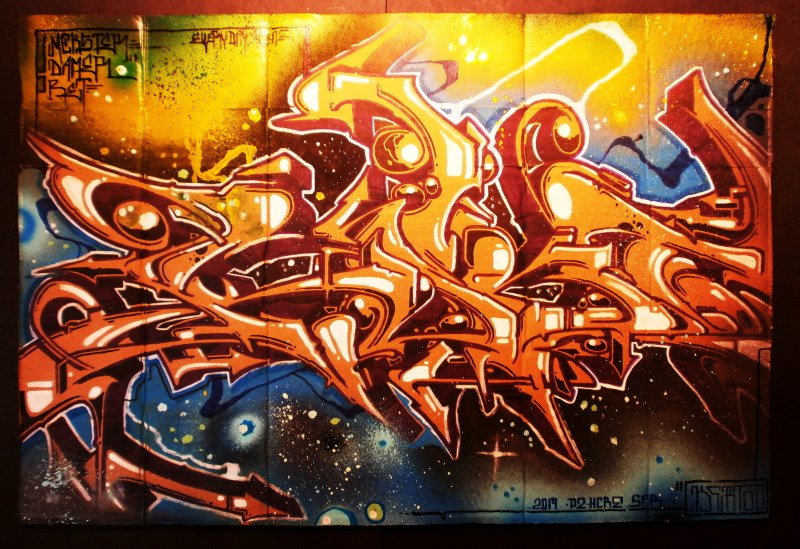 Graffiti Sketch - Photo by Famelevel_O