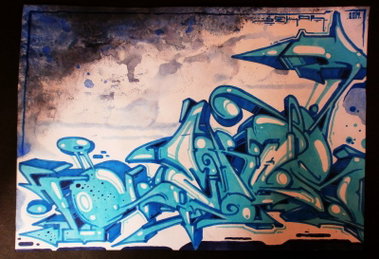Graffiti Wall - Photo by Famelevel_O