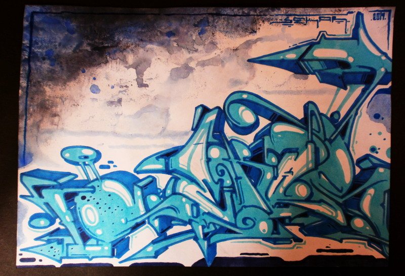 Graffiti Wall - Photo by Famelevel_O
