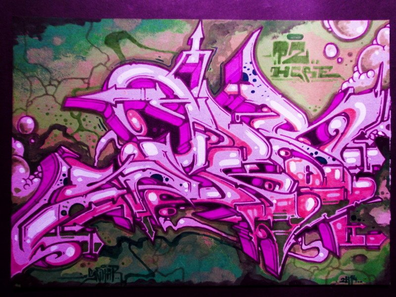 Graffiti Sketch - Photo by Famelevel_O
