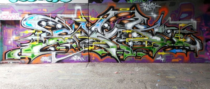 Graffiti Wall - Photo by Famelevel_O
