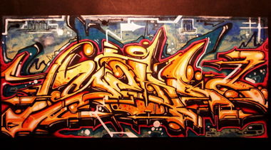 Graffiti Sketch - Photo by Famelevel_O