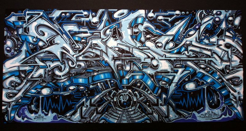 Graffiti Sketch - Photo by Famelevel_O