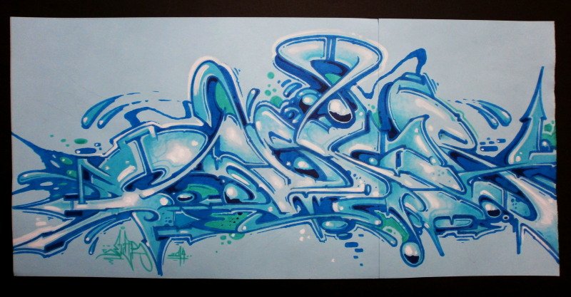 Graffiti Sketch - Photo by Famelevel_O