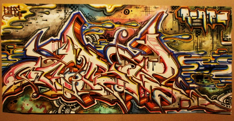 Graffiti Wall - Photo by Famelevel_O