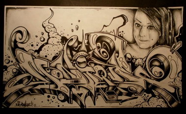Graffiti Wall - Photo by Famelevel_O