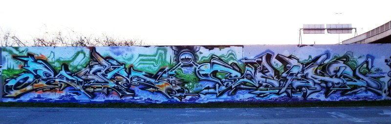 Graffiti Wall - Photo by Famelevel_O