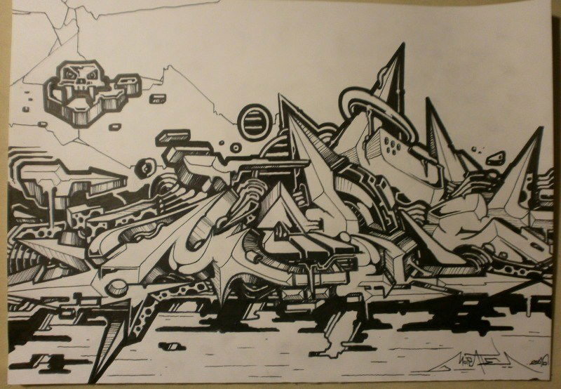 Graffiti Wall - Photo by Famelevel_O