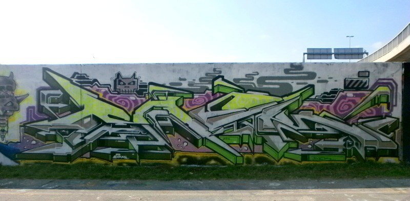 Graffiti Wall - Photo by Famelevel_O