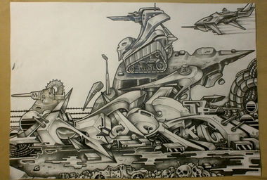 Graffiti Wall - Photo by Famelevel_O