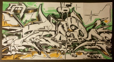 Graffiti Wall - Photo by Famelevel_O