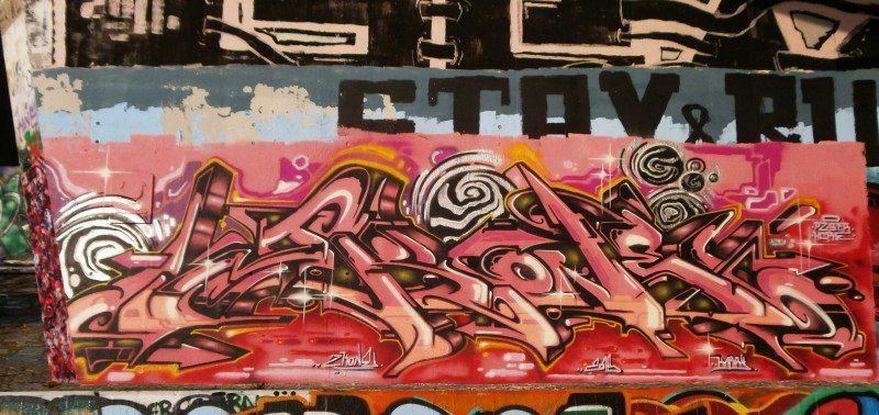 Graffiti Wall in Austria - Photo by Famelevel_O