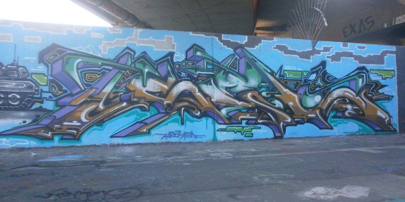 Graffiti Wall - Photo by Famelevel_O