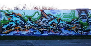Graffiti Wall - Photo by Famelevel_O