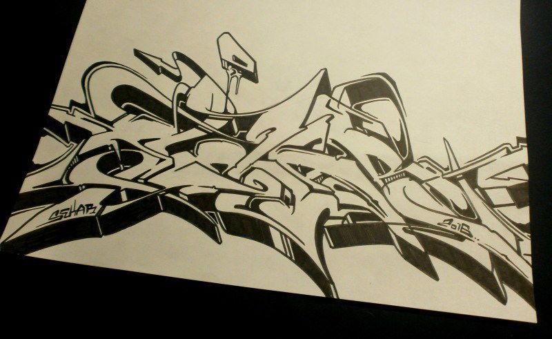 Graffiti Wall - Photo by Famelevel_O