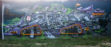 Graffiti Wall - Photo by Famelevel_O