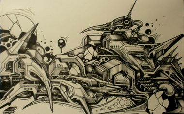 Graffiti Wall - Photo by Famelevel_O