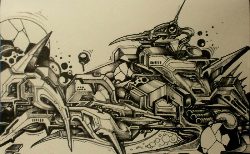 Graffiti Wall - Photo by Famelevel_O