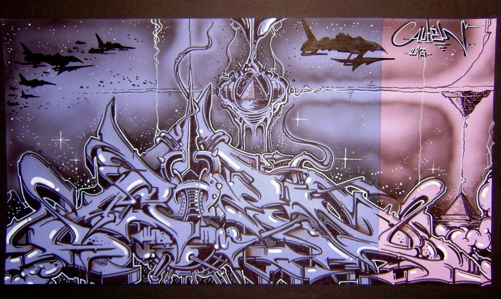 Graffiti Wall - Photo by Famelevel_O