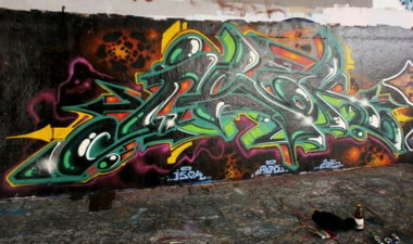 Graffiti Wall - Photo by Famelevel_O