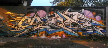 Graffiti Wall - Photo by Famelevel_O