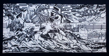 Graffiti Wall - Photo by Famelevel_O