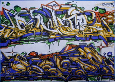 Graffiti Wall - Photo by Famelevel_O