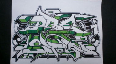 Graffiti Wall - Photo by Famelevel_O