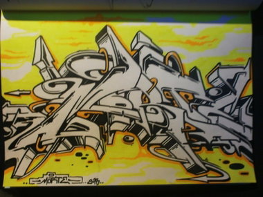 Graffiti Wall - Photo by Famelevel_O