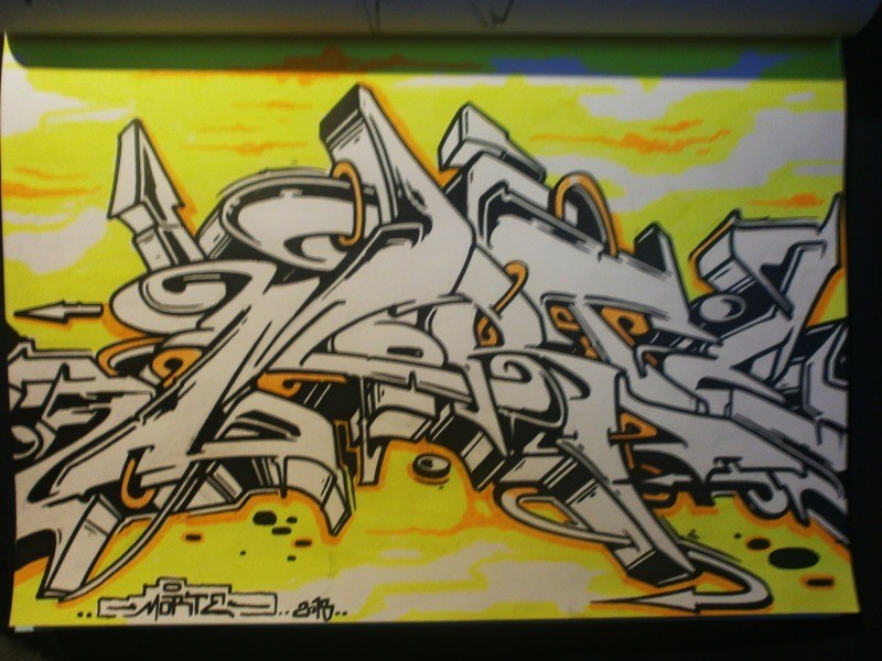 Graffiti Wall - Photo by Famelevel_O