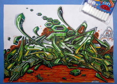 Graffiti Wall - Photo by Famelevel_O