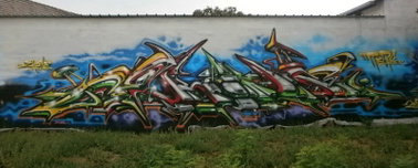 Graffiti Wall - Photo by Famelevel_O